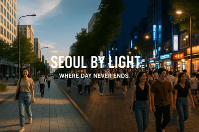 Why Koreans Stay Out After Dark?