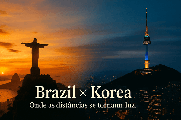 A visรฃo dos brasileiros sobre a Coreia โ disciplina, beleza e mistรฉrio