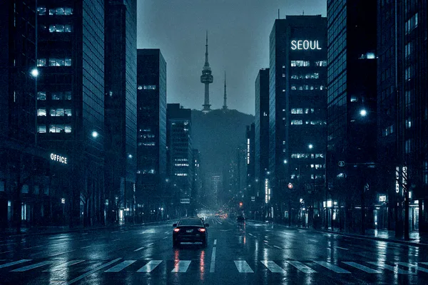 머플러와 코트 디테일 클로즈업