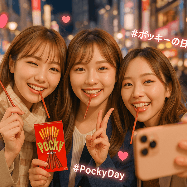Pocky Day social media trend in Japan on 11/11