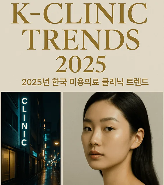 K-Clinic Trends 2025 premium magazine style hero image