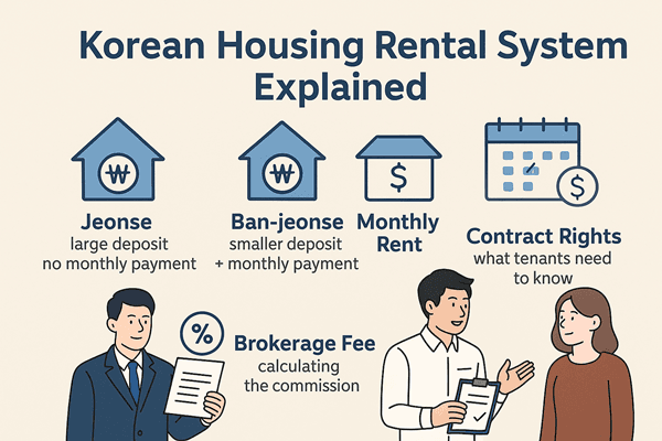 Korean Housing Rental System Explained