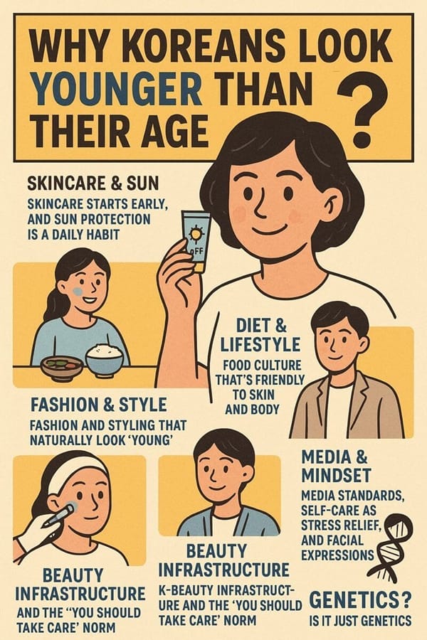 Why Koreans Look Younger Than Their Age: 10 Real Reasons Explained