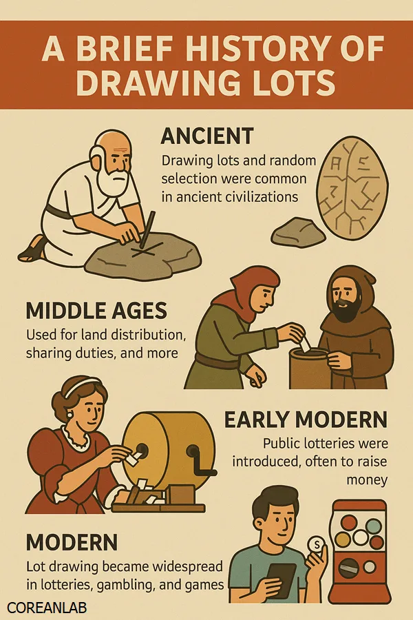 When Did Drawing Lots Start? | History of drawing lots (EN·KR)