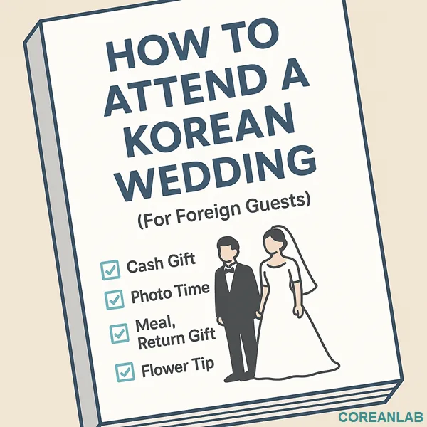 Korean Wedding Etiquette | How to Attend a Korean Wedding (Guide for Foreign Guests)