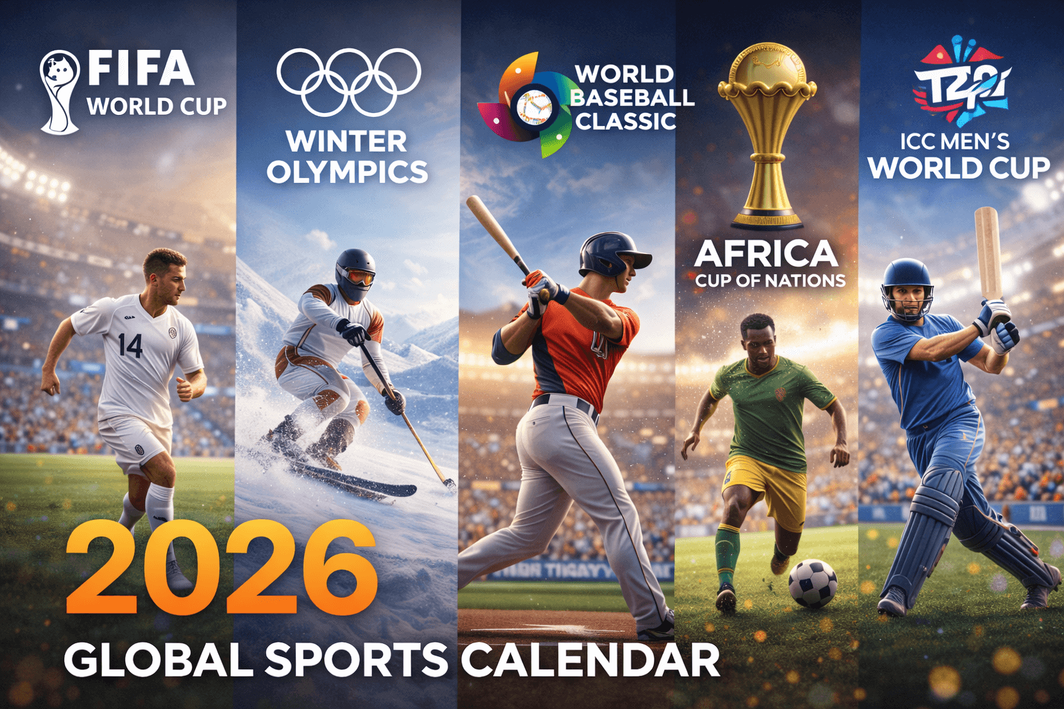 2026 Global Sports Calendar: World Cup, Olympics, WBC & More