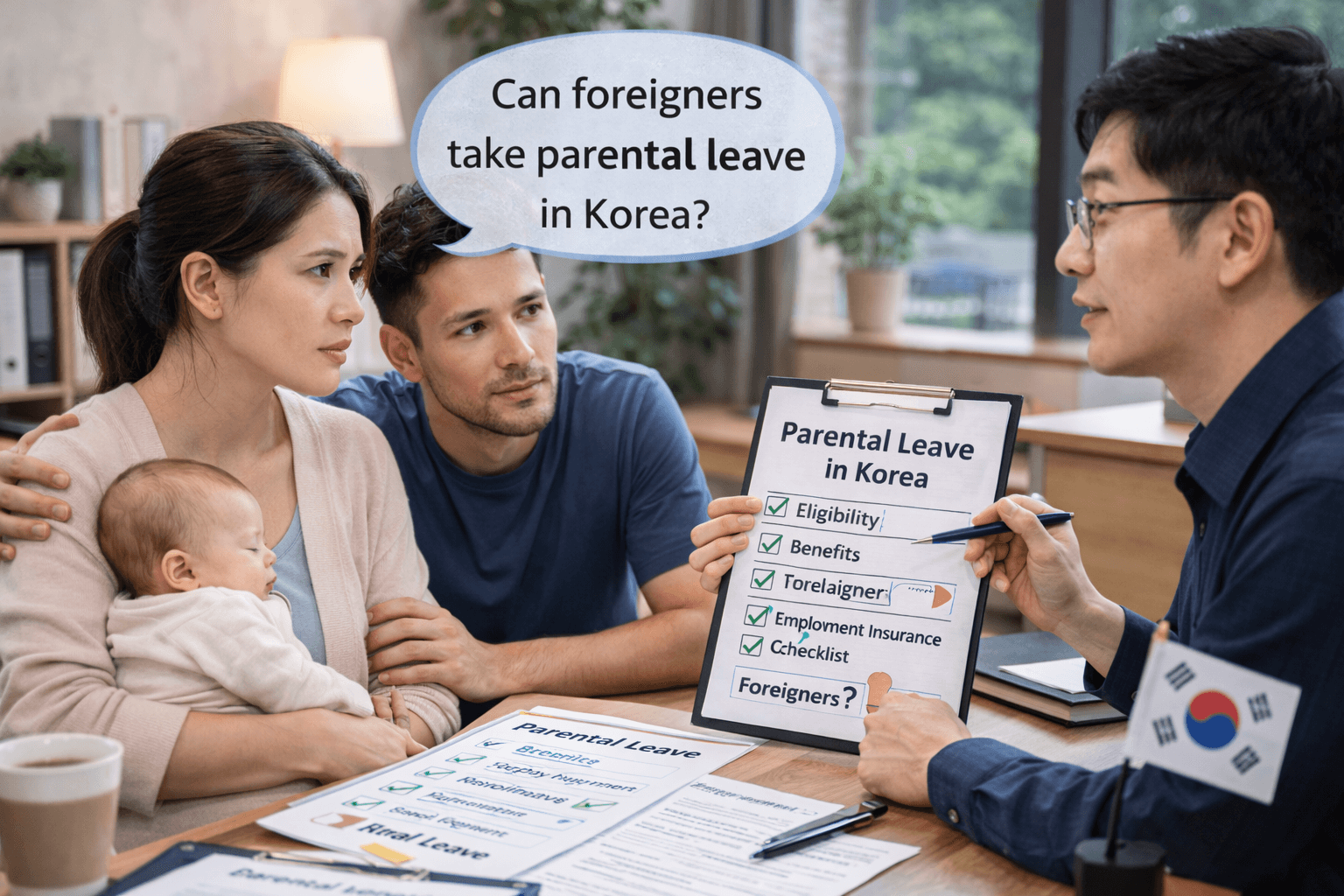 Parental Leave in Korea for Foreigners (2026 Complete Guide)