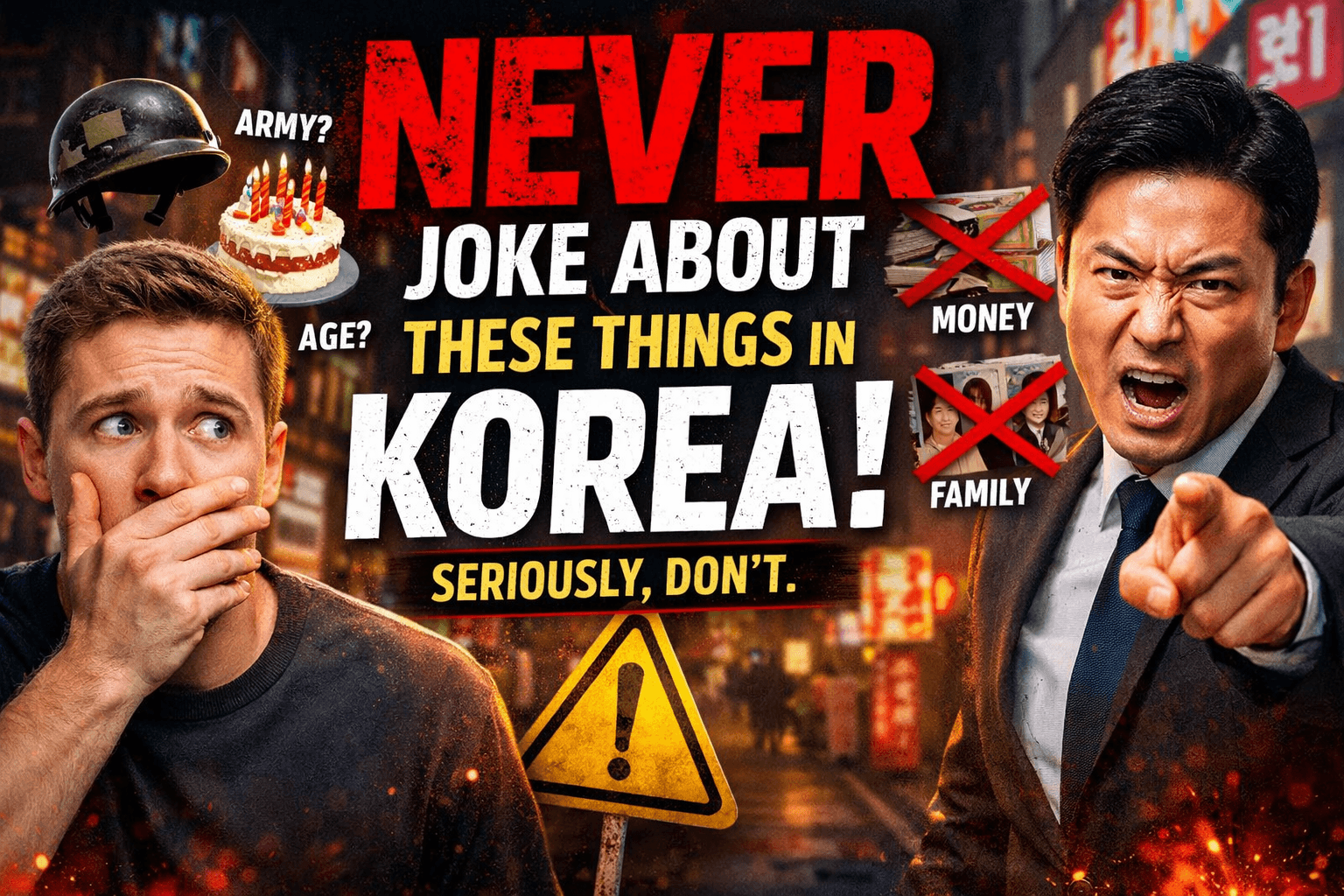 Things You Should NEVER Joke About in Korea (If You Want to Avoid Awkward Situations)