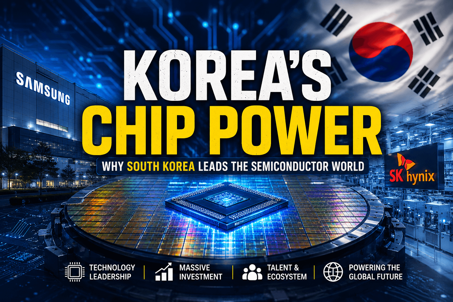How Did South Korea Become a Semiconductor Superpower?